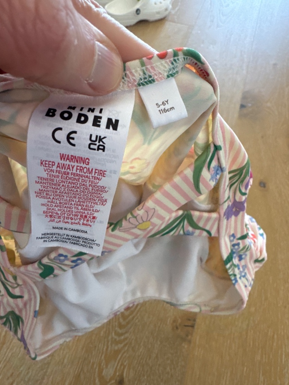 Mini Biden girls bathingsuit - Picture 3 of 3